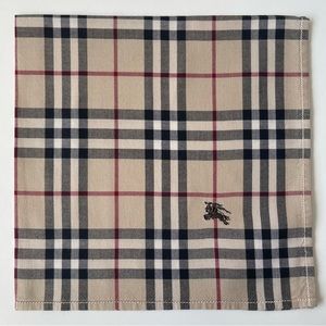 Burberry Vintage Handkerchief 18 x 18 inches